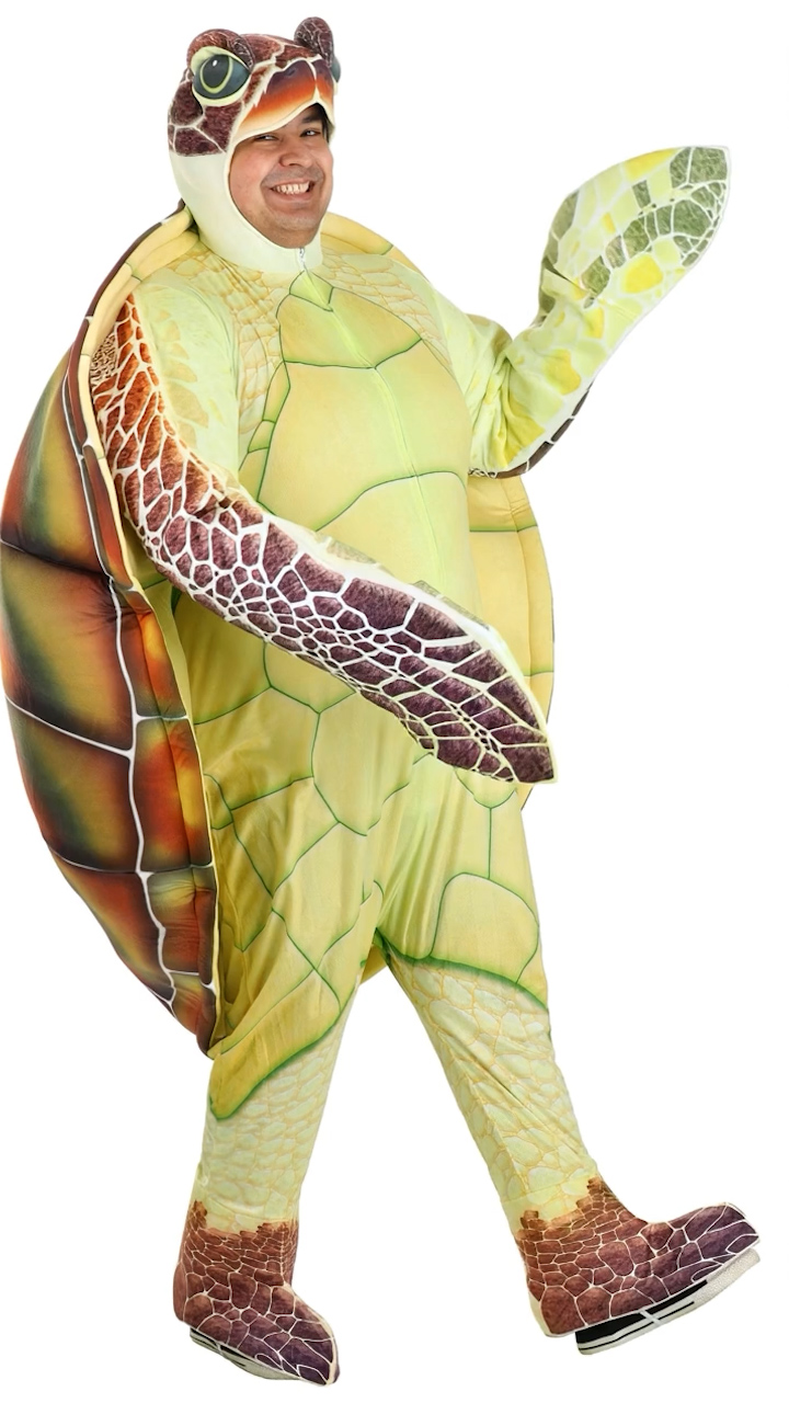 FUN1649PL Ai Plus Size Sea Turtle